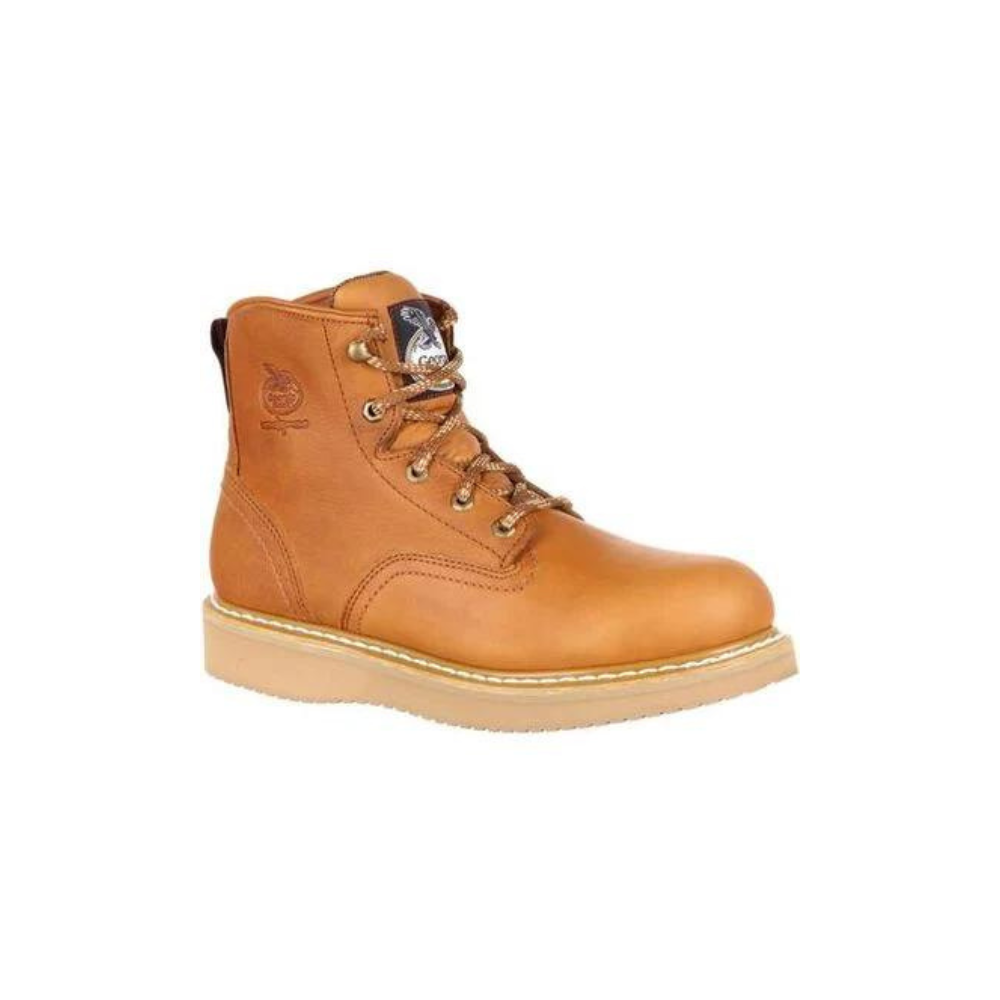 Georgia G6152 Wedge Work Boot 6 Inch Soft Toe from GME Supply